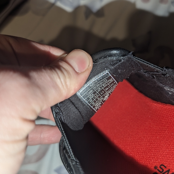 Shoes For Crews Black and White Kids Slip-On Sneakers - Picture 8 of 10